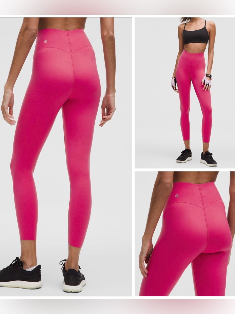 NWT Lululemon Glow Up Super High Rise Tight 25" Raspberry Coulis 4